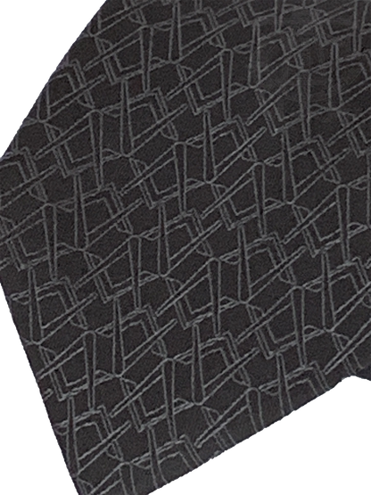 Alternating Square and Compass Necktie