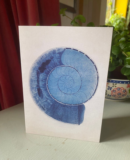 Fossil Antique Greeting Card